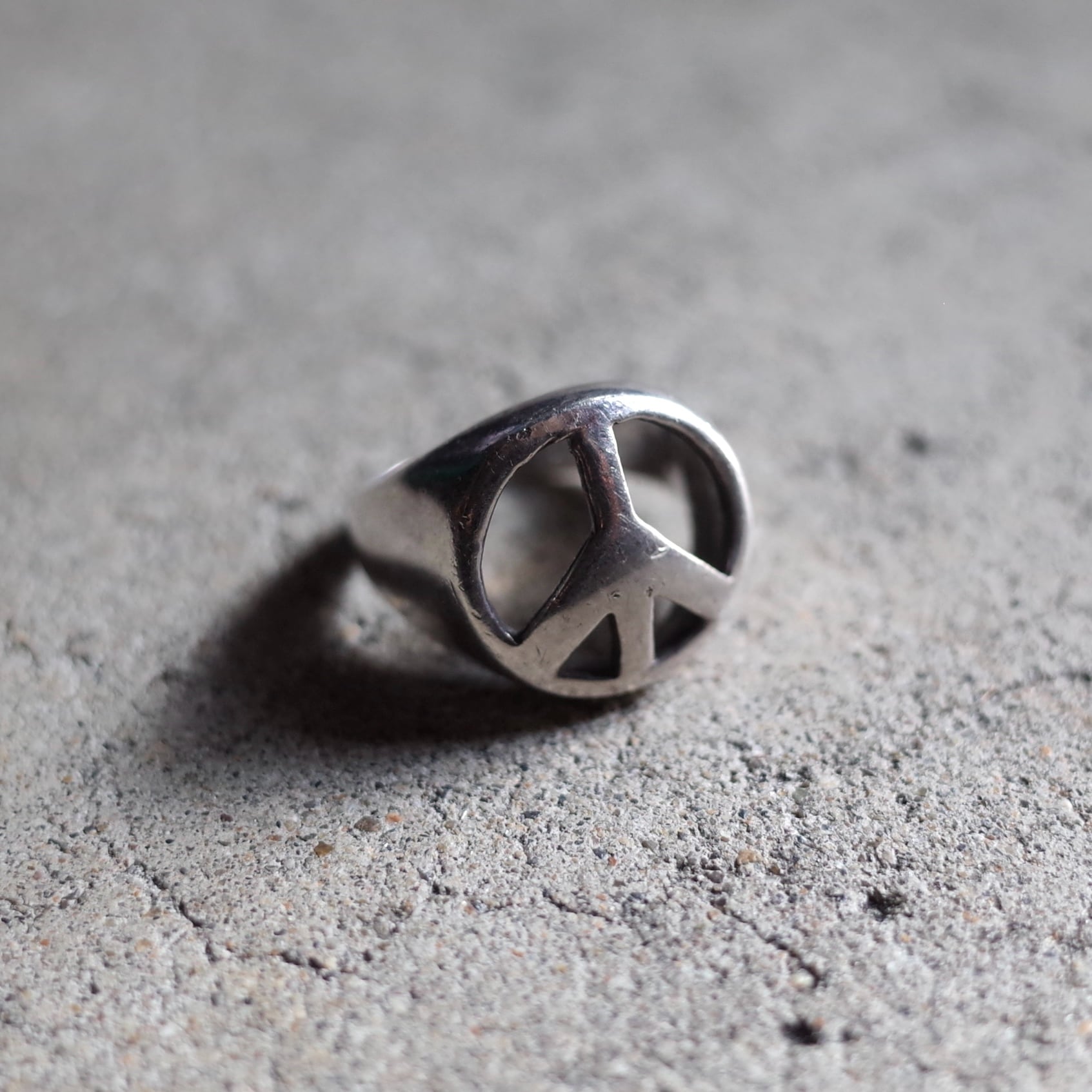 90～00s GOODENOUGH/College ring/16号相当/GE刻印/カレッジリング
