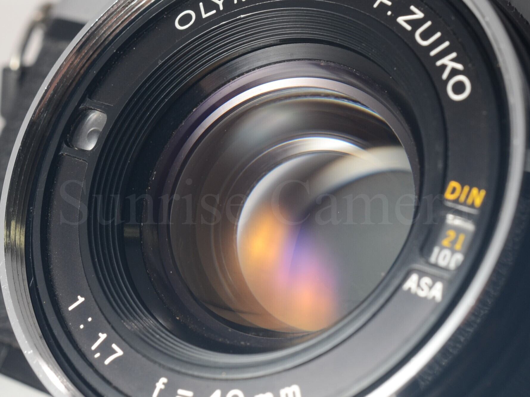 OLYMPUS 35DC / F.Zuiko 40mm F1.7 後期型 整備済 ネガフィルム付