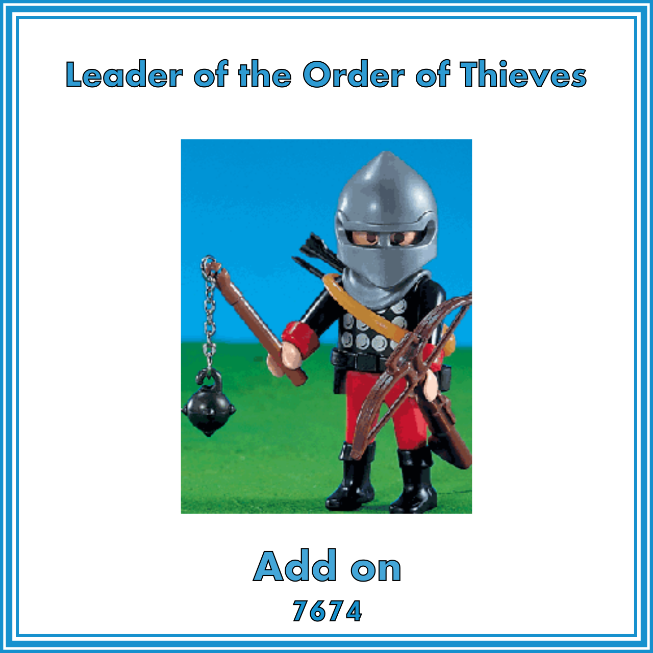 【add on シリーズ】Leader of the Order of Thieves盗賊騎士団のリーダー