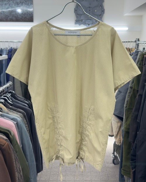 SS2012 YSL BY STEFANO PILATI SAFARI TOP