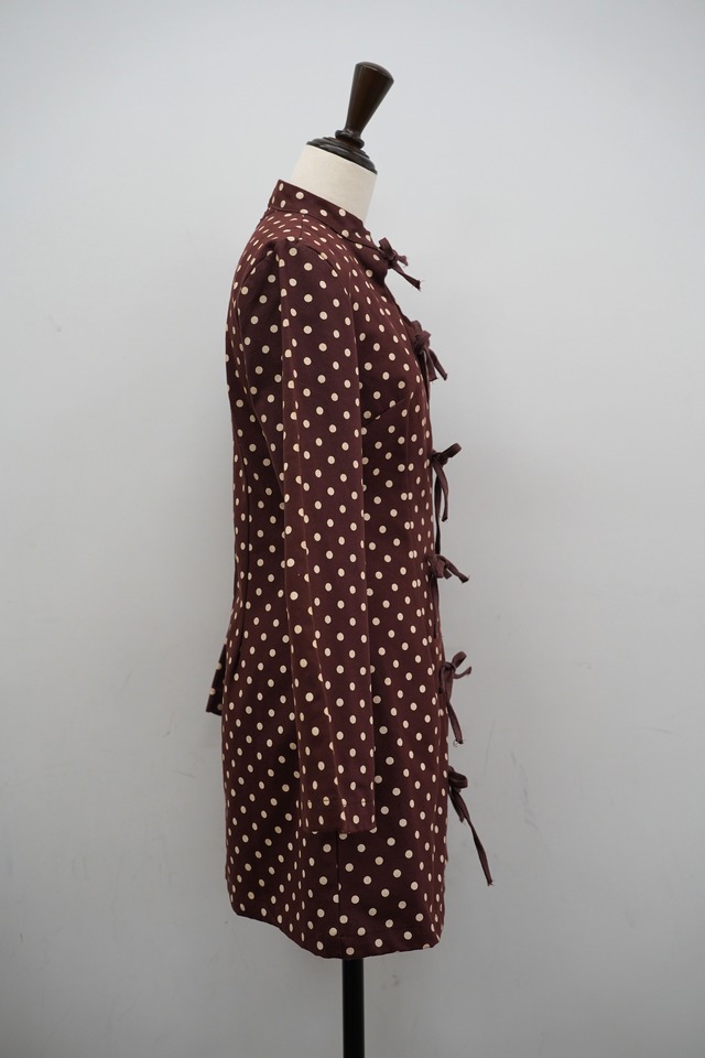 ARLES POLKA DOT MINI DRESS