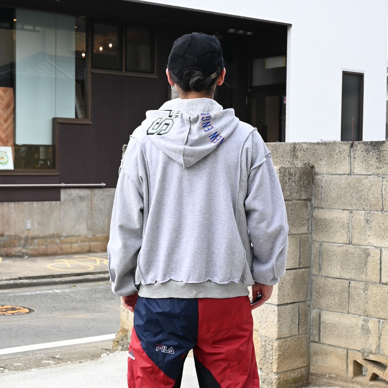 CHANGES / SWITCHING HOODIE（1）グレイ