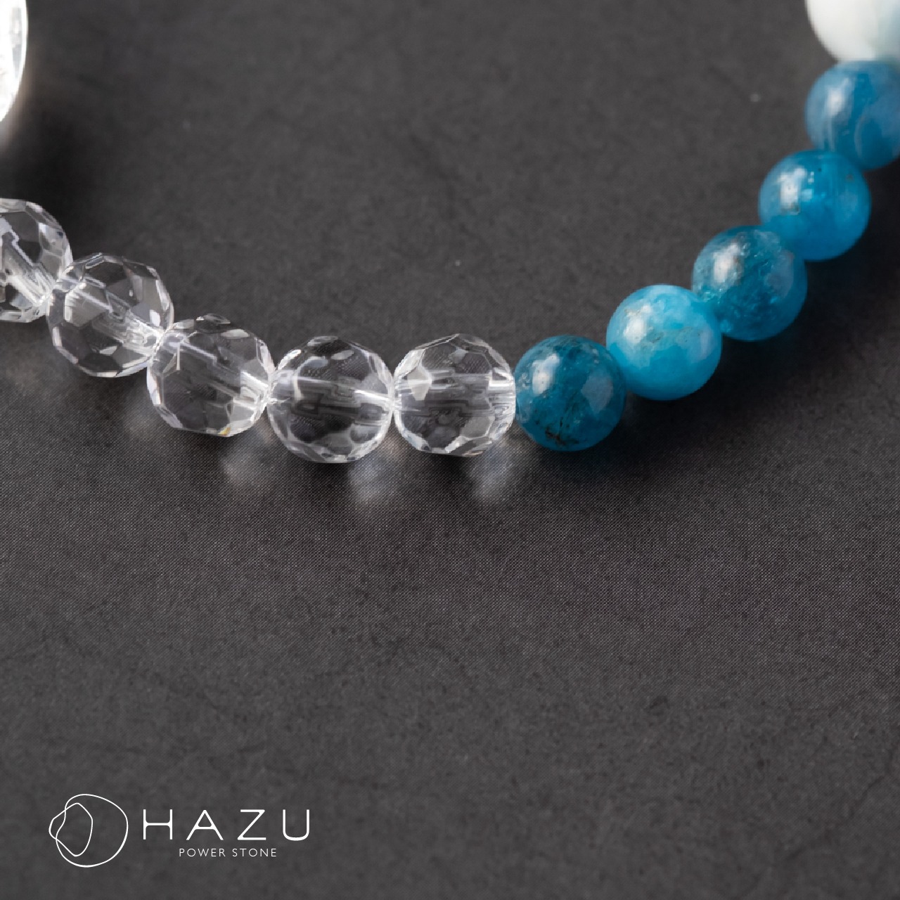 SALE☆大きな癒しアイスラリマー［アイスラリマー／アパタイト／アクアマリン／水晶］