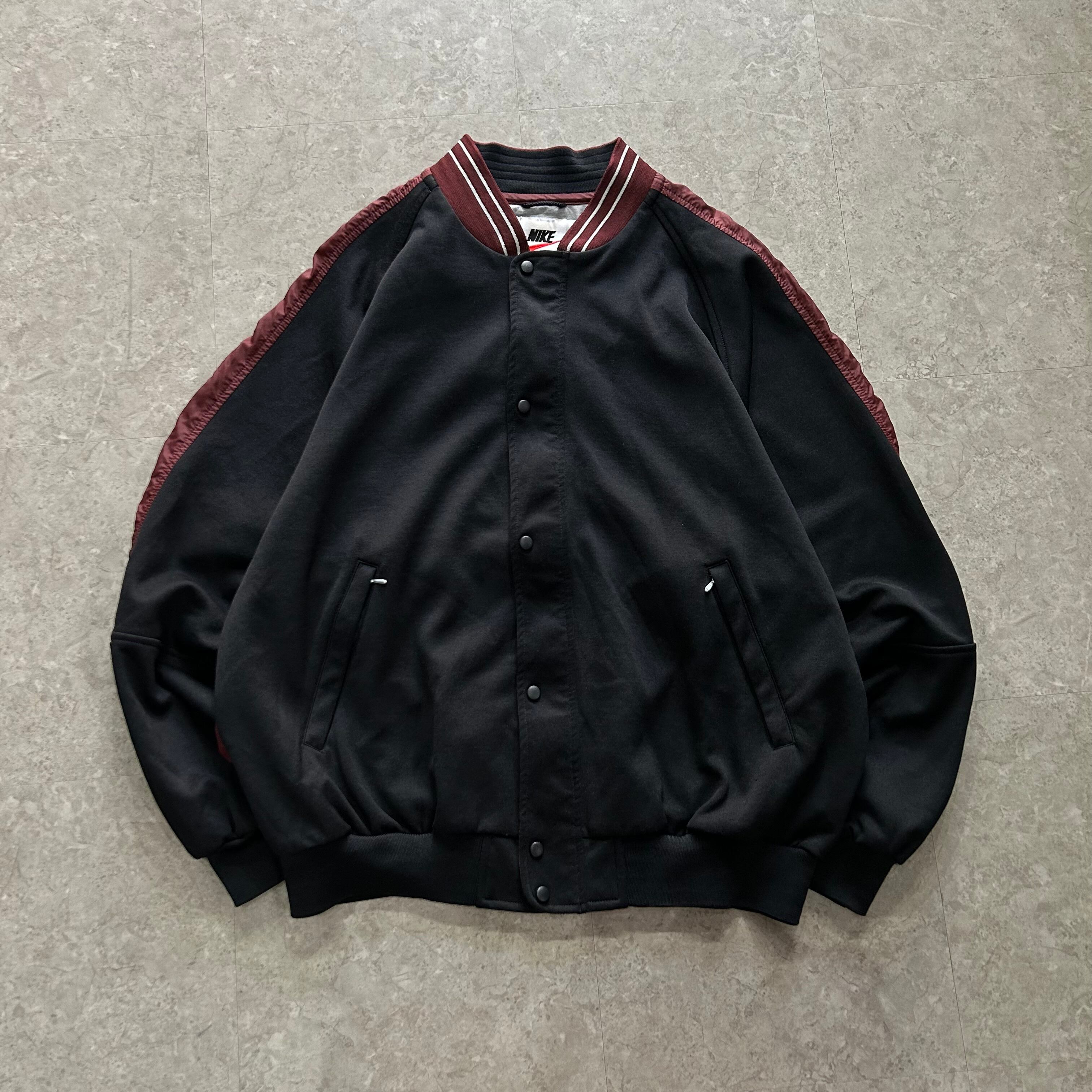 90s NIKE simple logo zip up track blouson【仙台店】