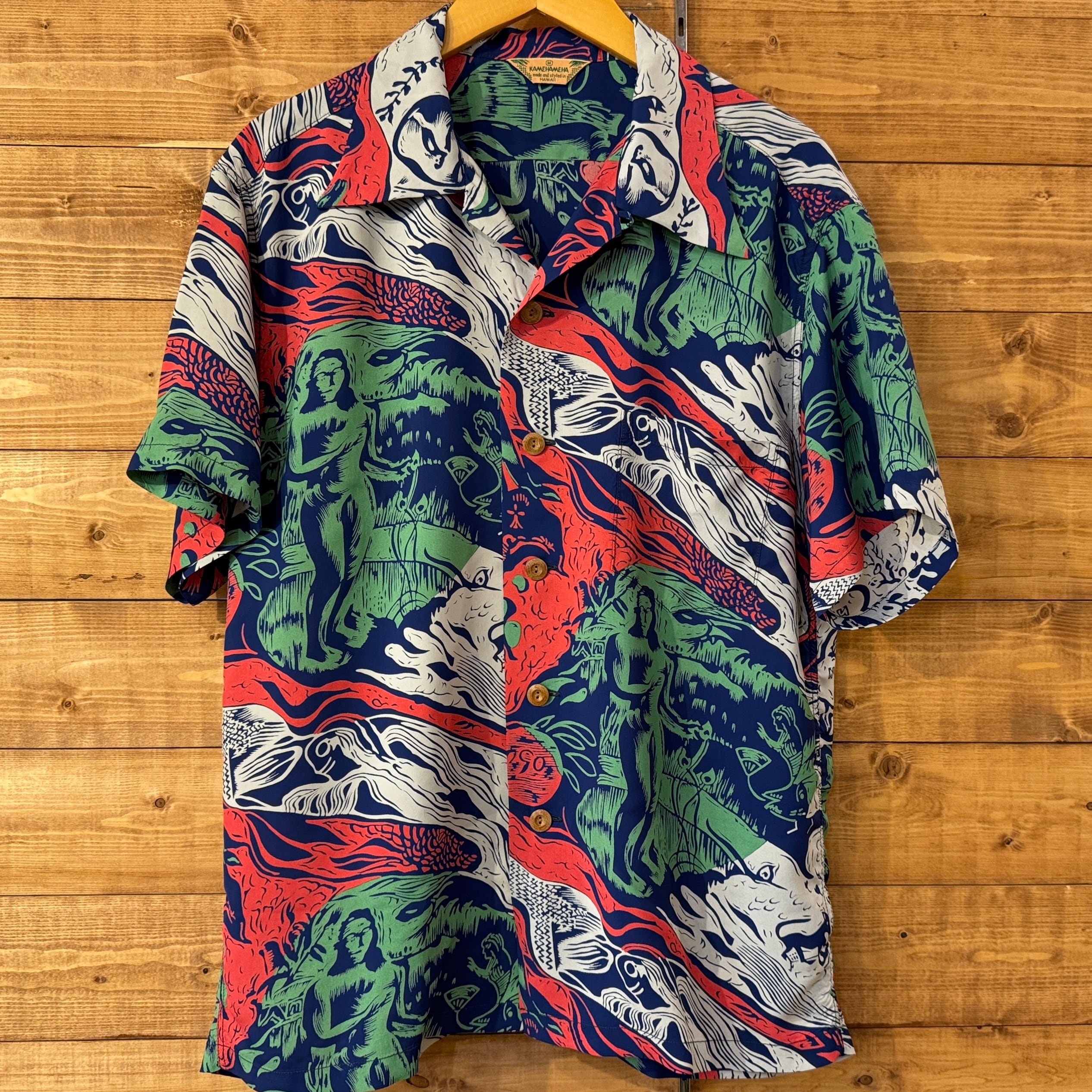 SUN SURF SPECIAL EDITION “GAUGUIN WOODCUT MYSTIC” (SHORT SLEEVE