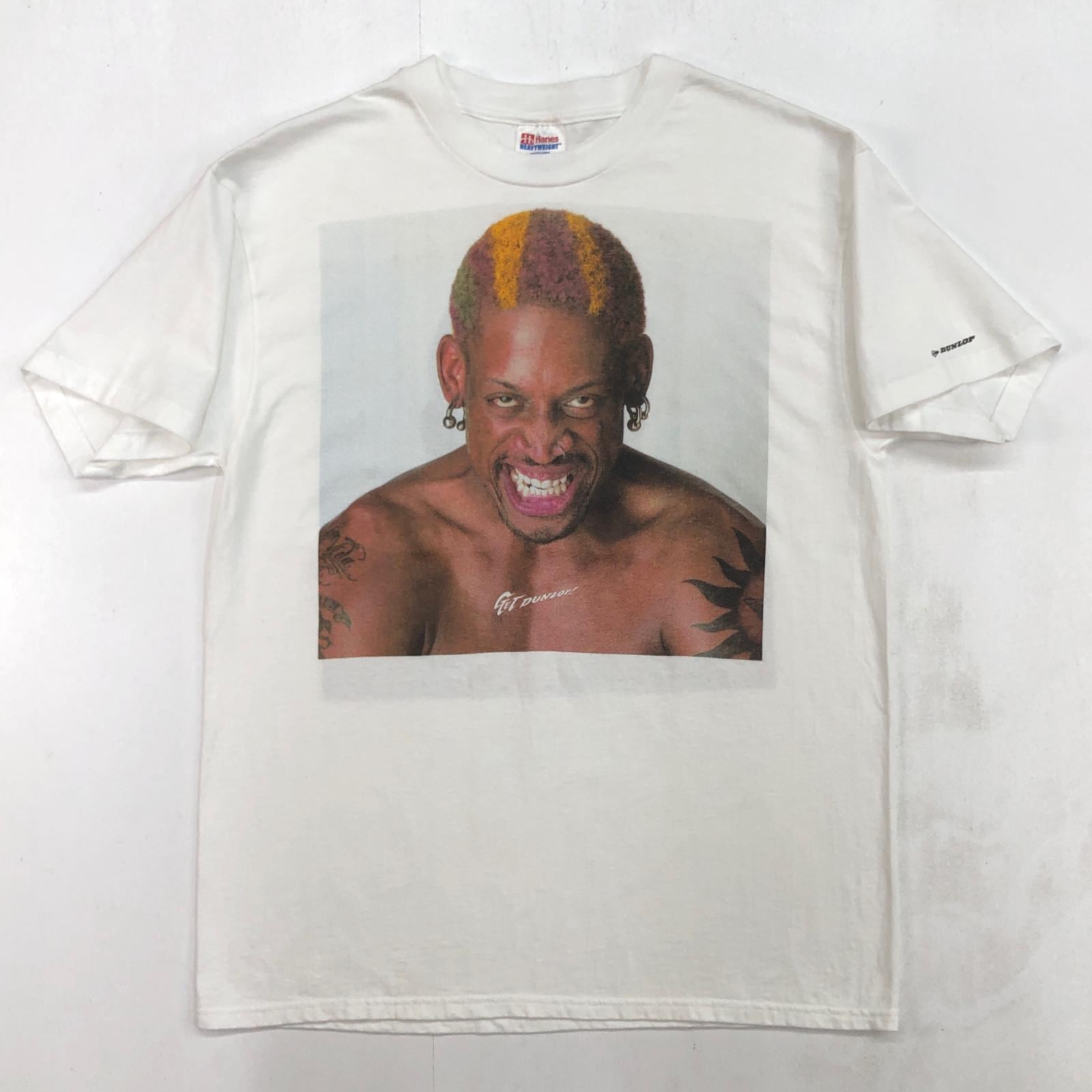 HANES ヘインズ 90- 00年代 DENIS RODMAN AND DUNLOP デニス