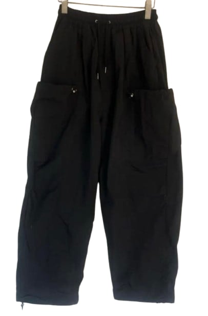 MINSOBI(ミンソビ) / WIDE NYLON PANTS
