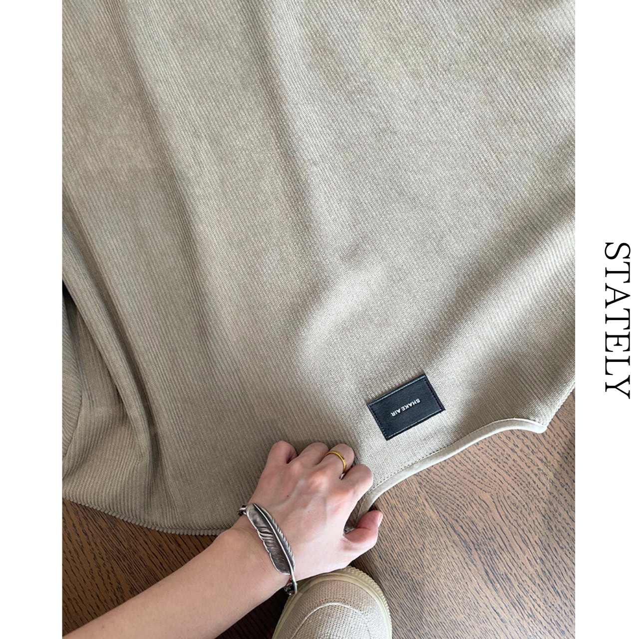 Thermal Corduroy クルーネックスウェット_T59・画像5