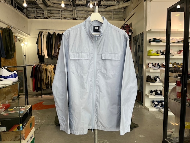 KITH ZIP FRONT WALCOTT SHIRT HURRICANE MEDIUM 17049