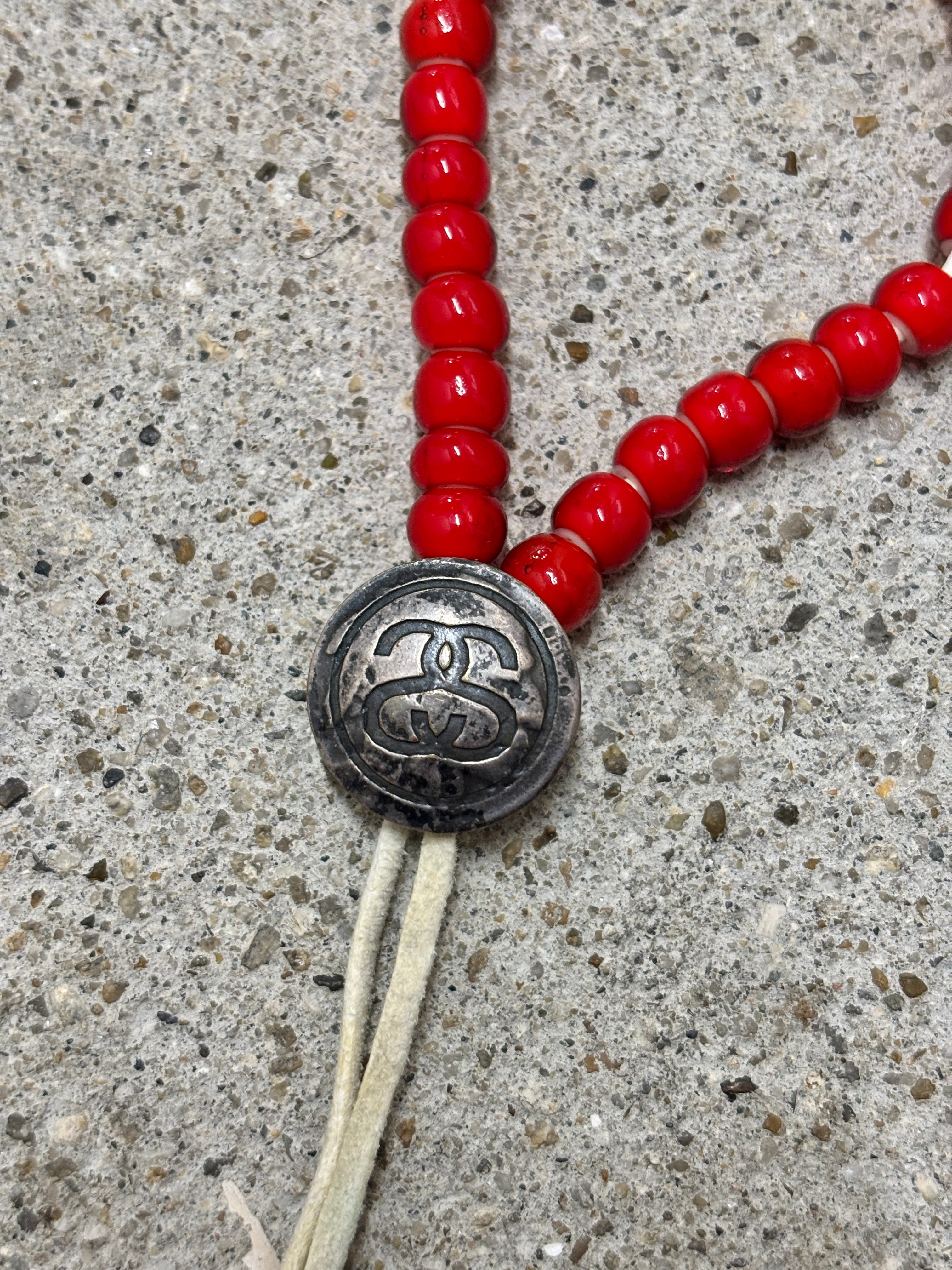 STUSSY × JAM HOME MADE/Concho Beads/コンチョブレスレット/ビーズ/SS
