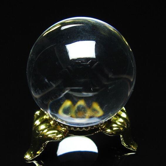 水晶 丸玉 31mm 一点物 141-7697