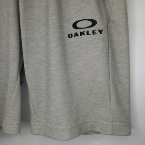 オークリー　スウェット　ショートパンツ　ショーツ　刺繍ロゴ　スポーツ　ランニング