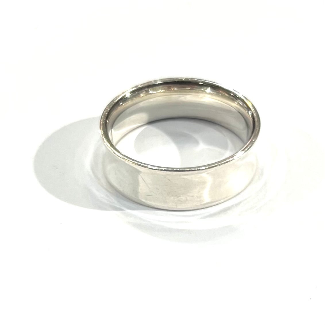 TIFFANY&CO】 【20.5号 】2611 T&CO 幅広ナローシルバー925