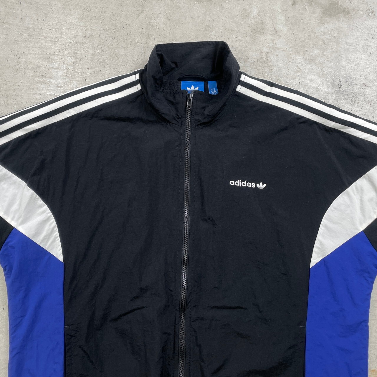 adidas アディダス ナイロンジャケット フリースライナー メンズXL相当 