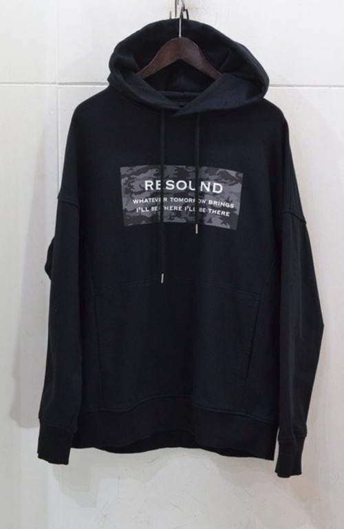 RESOUND CLOTHING ボックスロゴパーカー