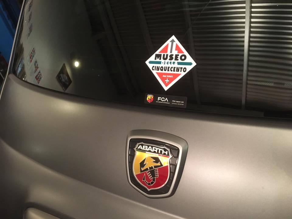 MUSEO DELLA CINQUECENTO ロゴステッカー | チンクエチェント博物館