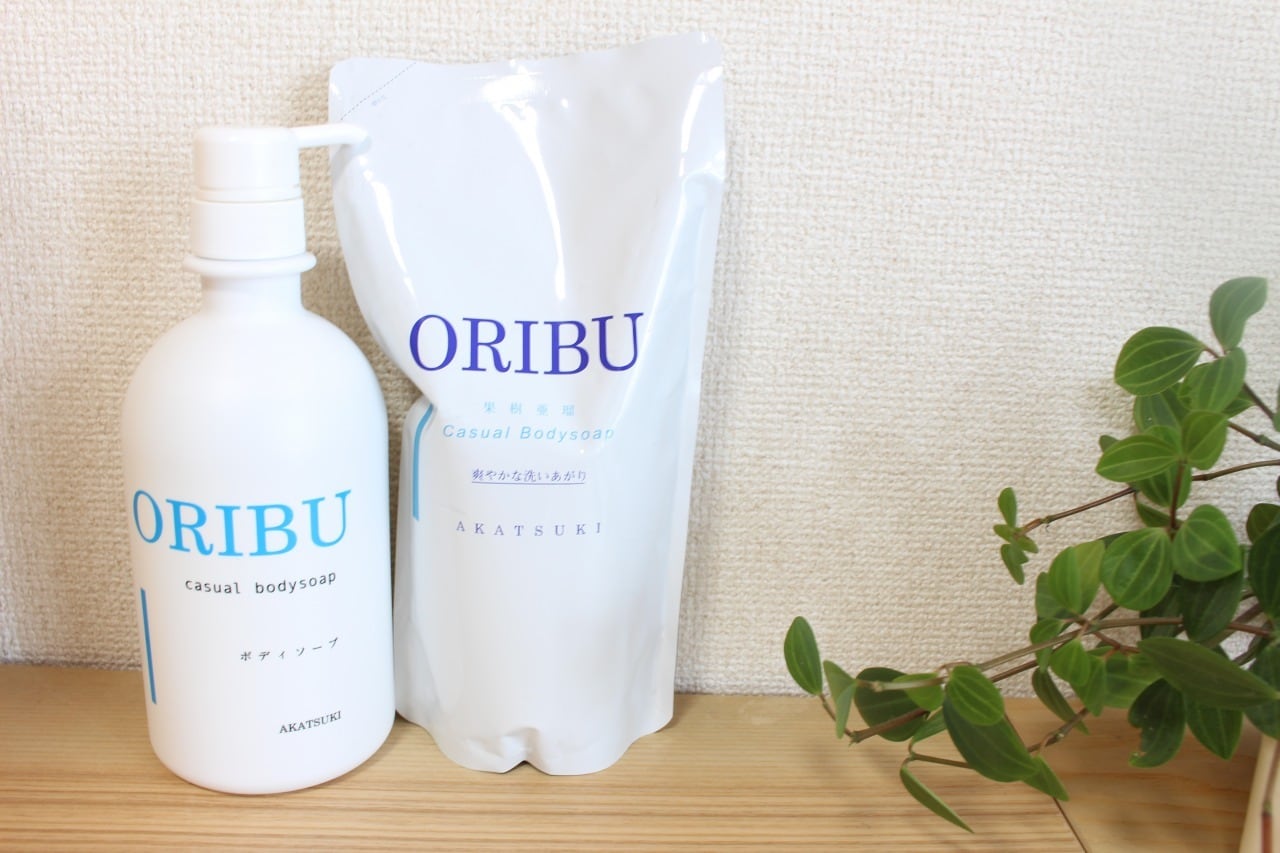 ORIBU果樹亜瑠 ボディソープセット | 暁石鹸株式会社 ＊ 三重×エシカル