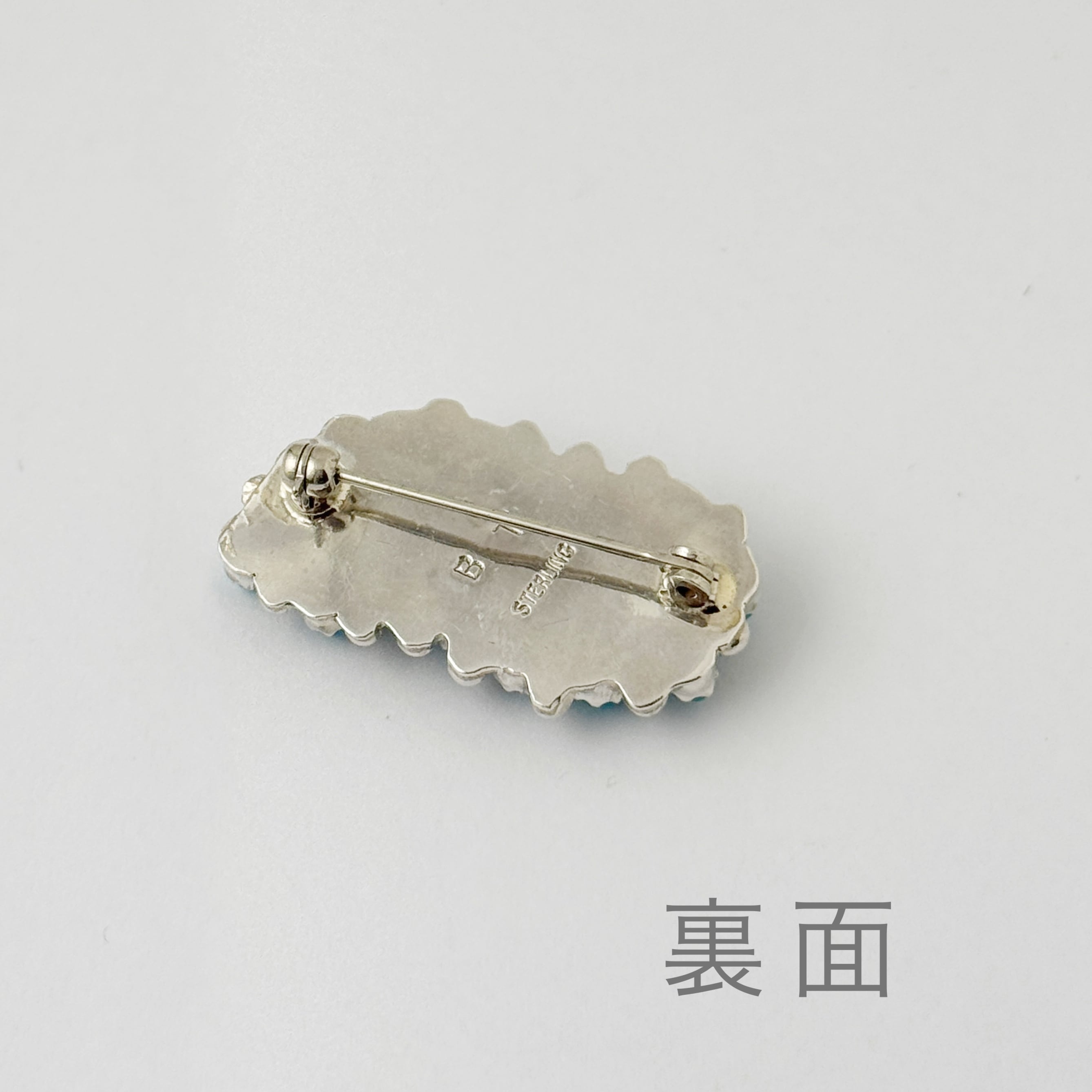 Indian Jewelry》 ポイント フラワー ターコイズ ブローチ | 【公式