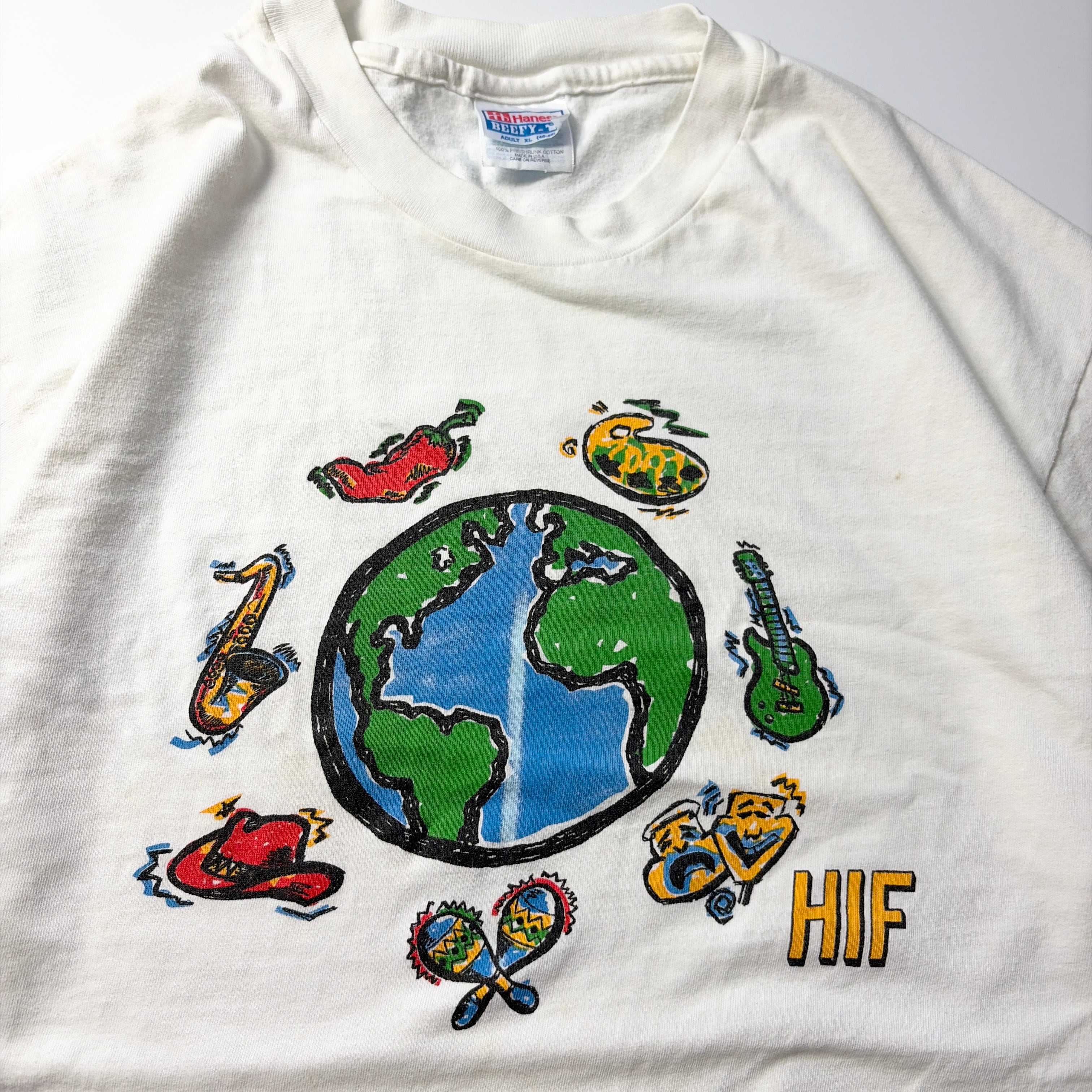 90s Hanes Beefy-T HIF Graphic Tee USA