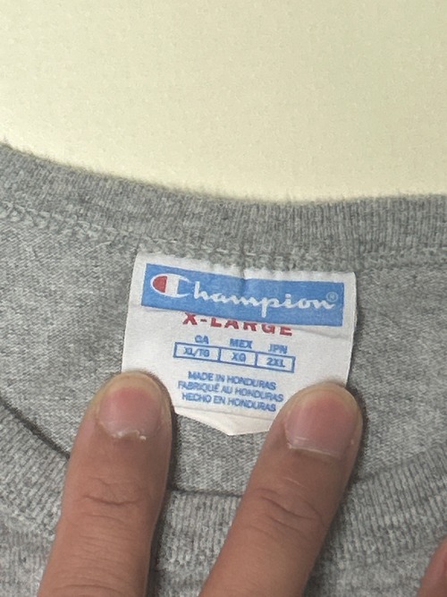 ゆうパケット可【古着  通販】長袖 チャンピオンプリントTシャツ-3枚目