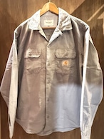 CARHARTT L/S Kelsey Shirt サイズM - Mirror (garment dyed) ロングスリーブケルシーシャツ