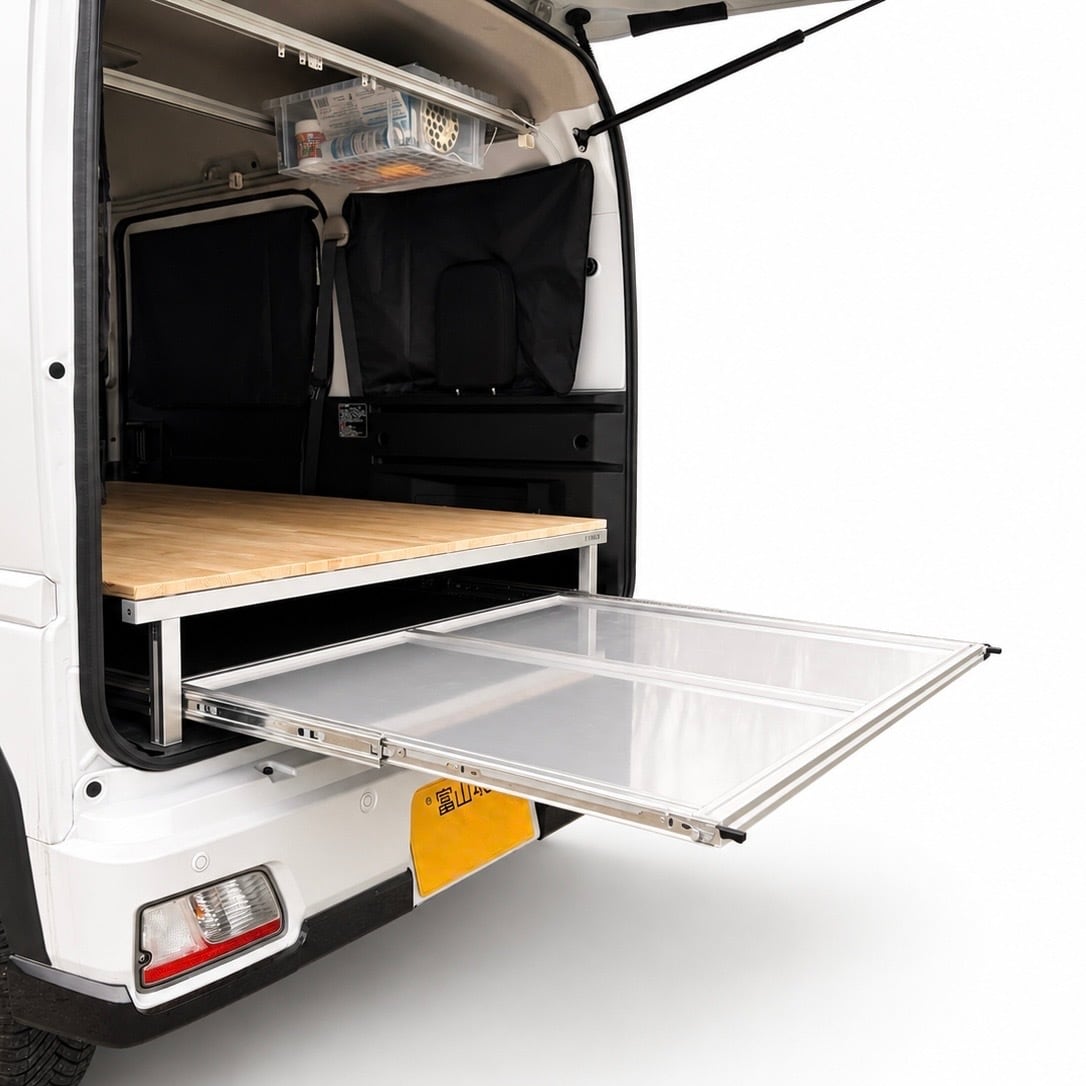 TABIKI AFS A01-W｜エブリイワゴン ベッドキット DA17W/18W用 車内