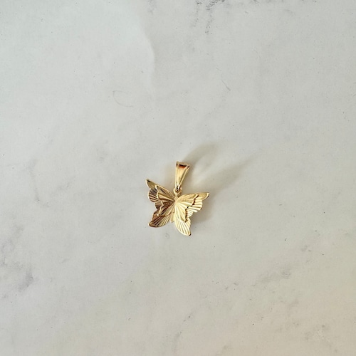 【GF3-26】14K gold filled double butterfly charm