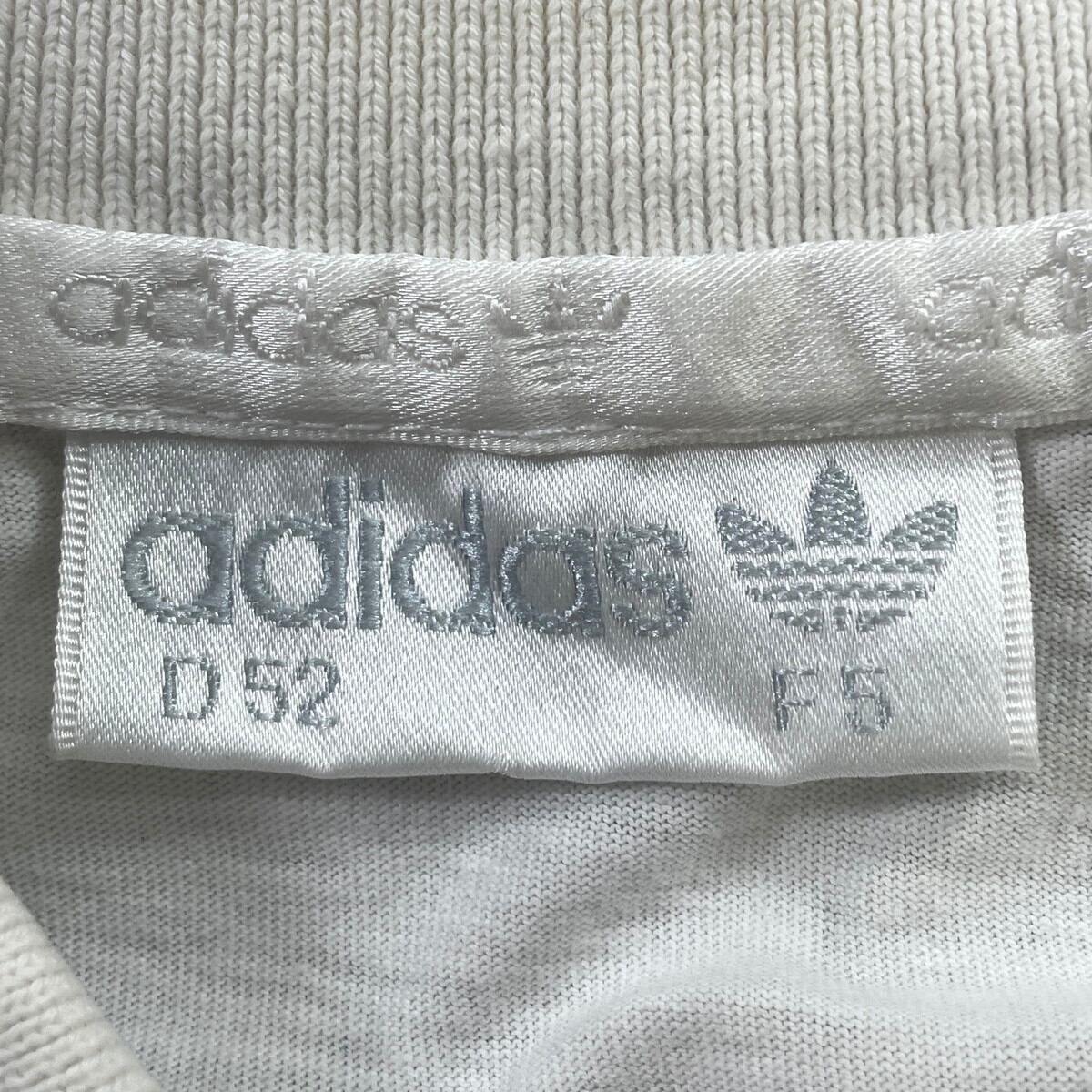 90年代 adidas アディダス テニス ポロシャツ メンズM~L相当 古着 90s