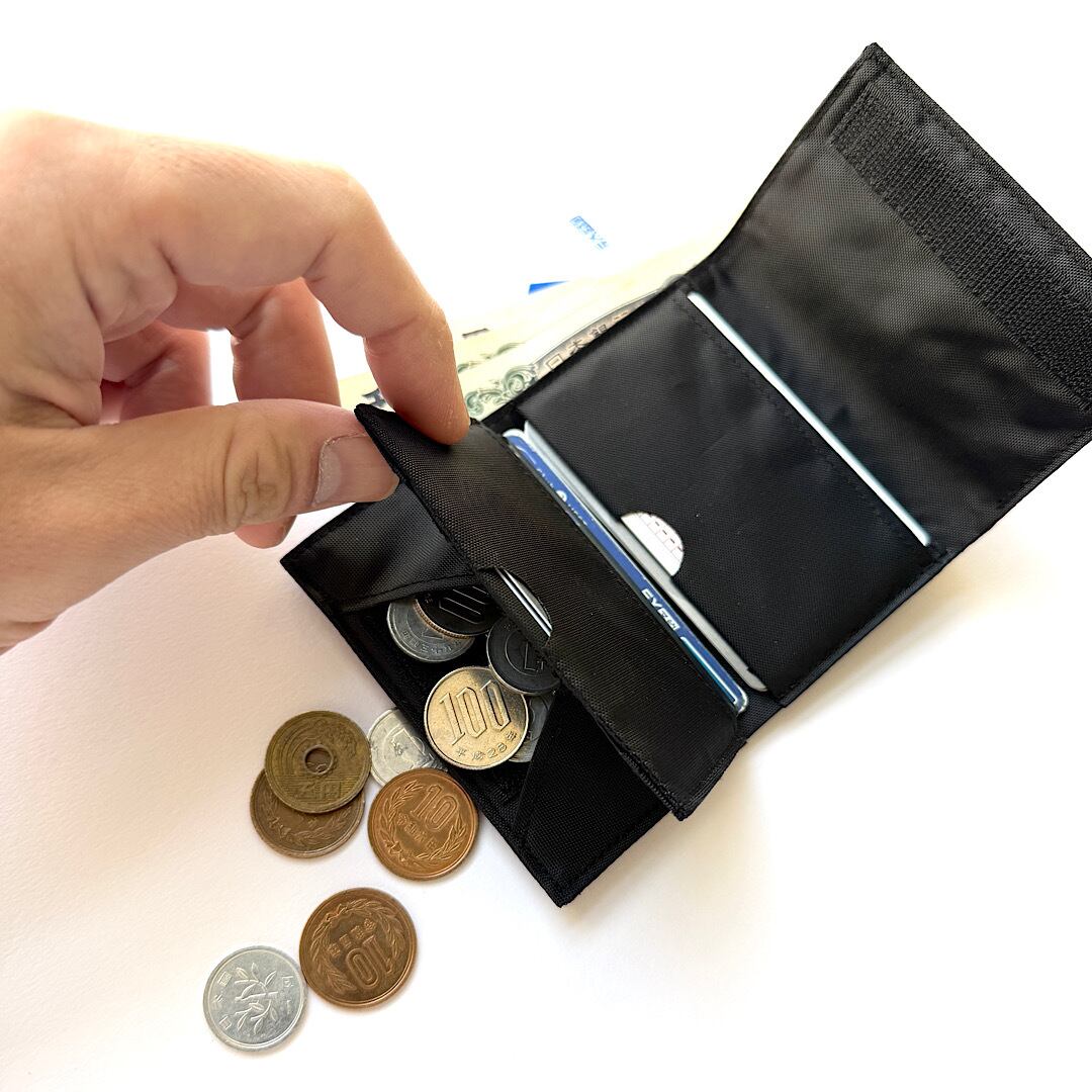S/ENDER - MULTI WALLET <GRID BLACK> | sender