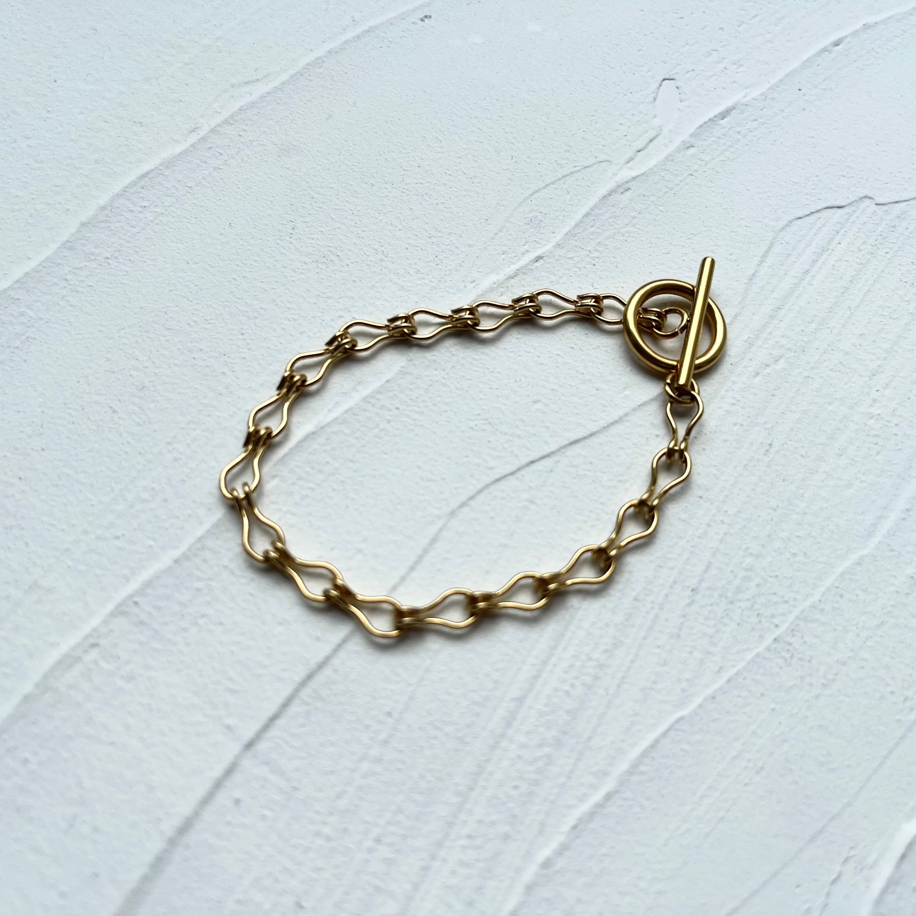 フックチェーン ブレスレット stainless | Ao.