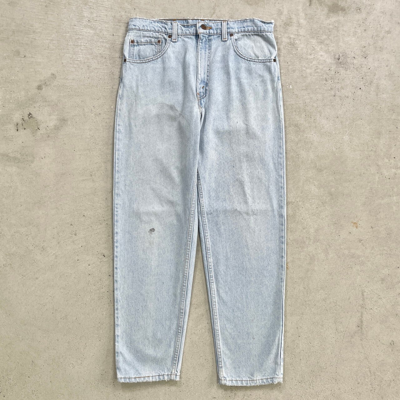 90年代 USA製 Levi's リーバイス 550 テーパード ワイドデニムパンツ