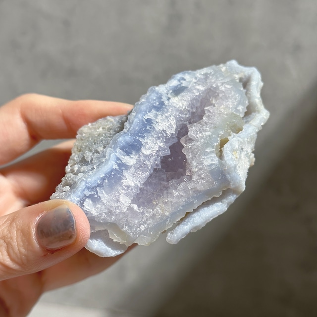 ブルーカルセドニー 原石52◇ Blue Chalcedony ◇天然石・鉱物・パワーストーン