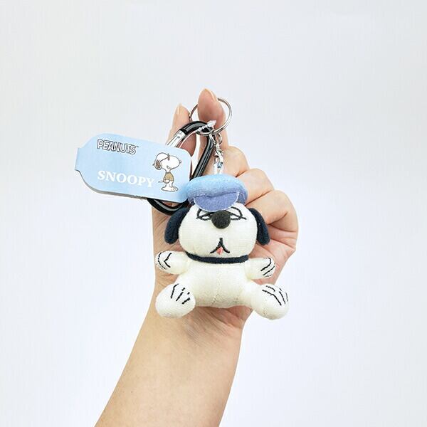 スヌーピー オラフ カラビナ付きマスコットキーホルダー グラデ ジョー