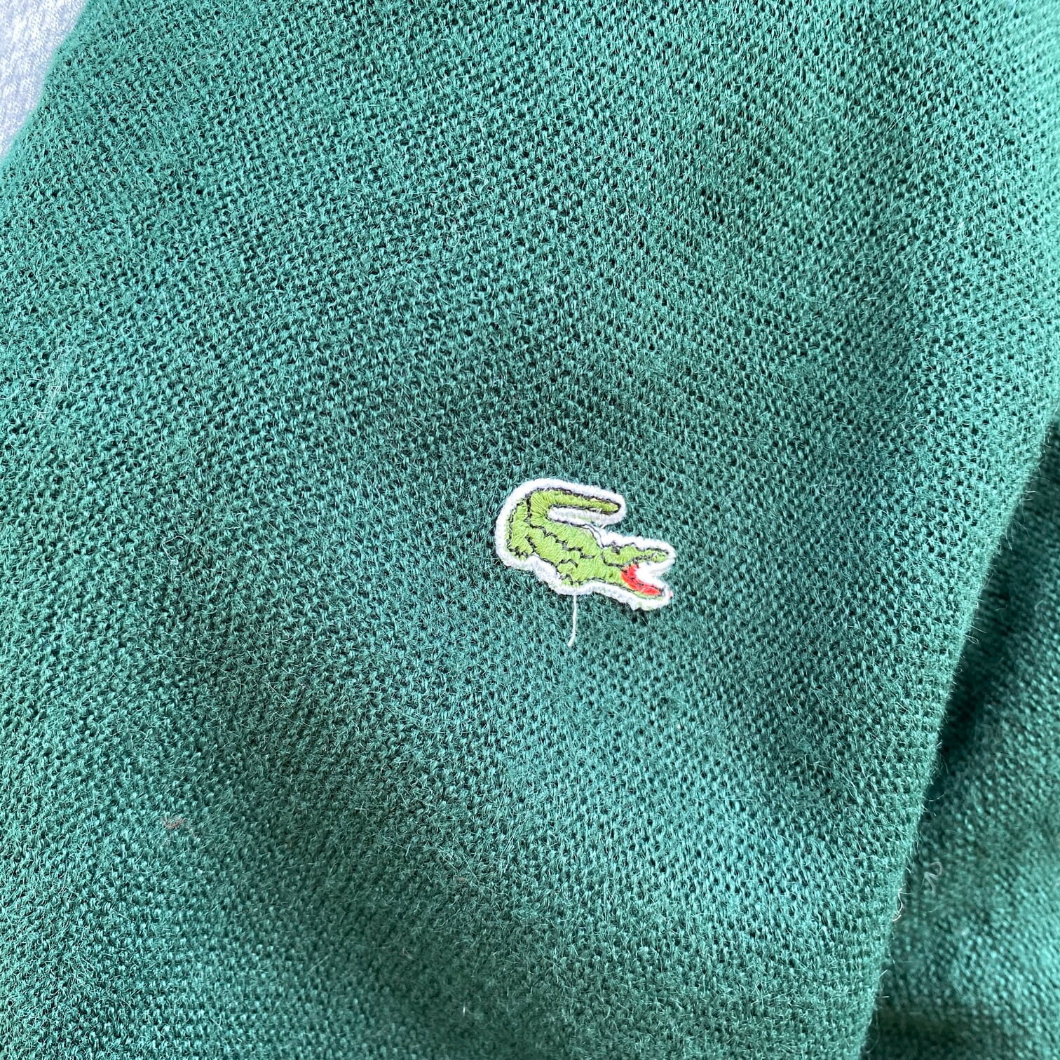 【アメリカ！】ヴィンテージニットセーター星ロゴ緑グリーン高品質❗️美品