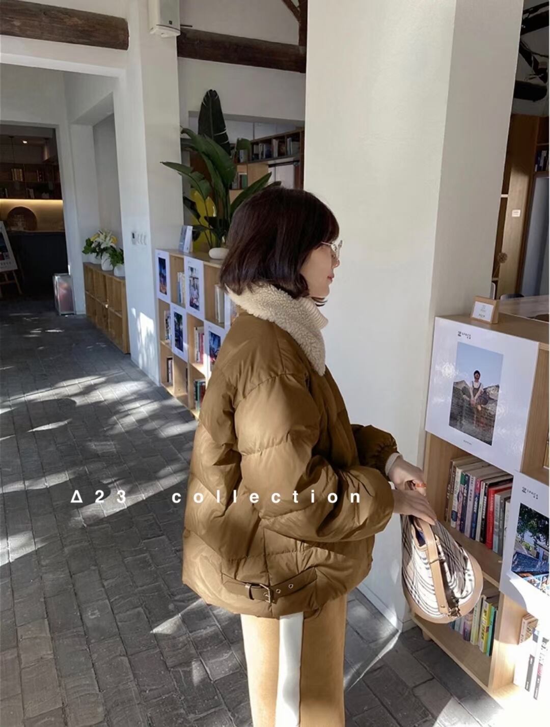 サイドベルト付き 中綿ジャケット　AJ33172-3310