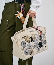 【直営限定ITEM】TYPE-A マルチワッペンターンロックハンドバッグ CQ-48507H