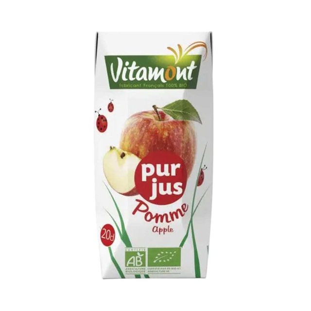 アリサン ヴィタモン オーガニックアップルジュース 200ml