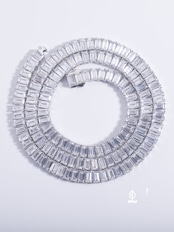 【WBJ &CO】S925アムロテニスネックレス(WBJ00004)