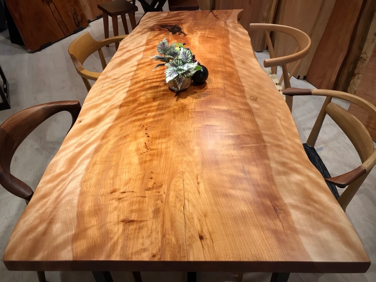 トラ杢】水目桜（ミズメザクラ）_1800×660-740-880×55_横浜元町店_