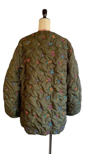 【26AW 先行予約】FUMIE TANAKA フミエタナカ /  flower shirley BL