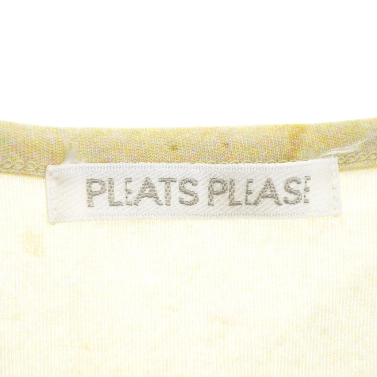 PLEATS PLEASE / プリーツプリーズ 90s 98AW タイガーキャット 半袖T