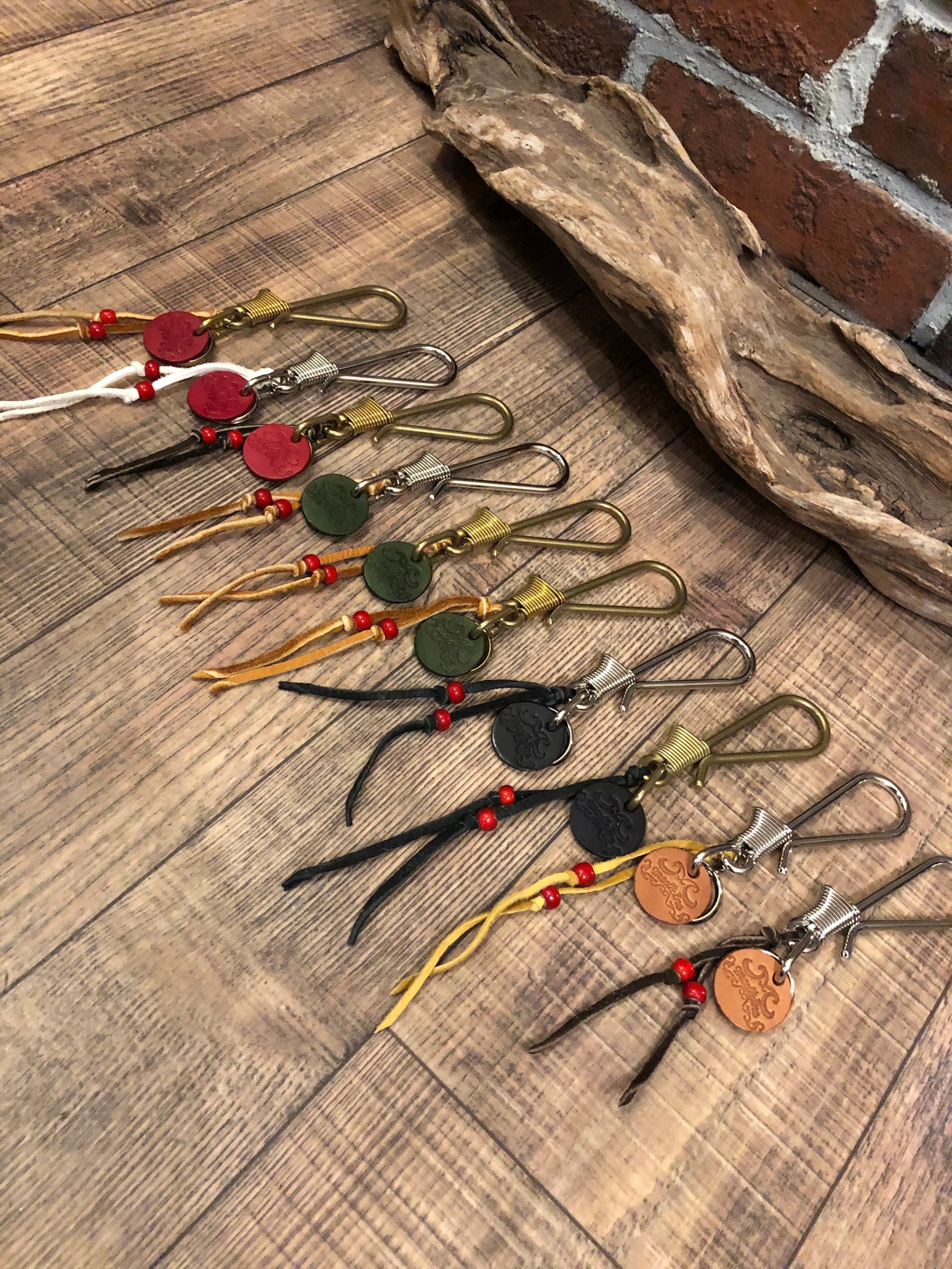 T.S vintage フック(釣り針り)型キーホルダー 約10cm 3a7794abe870b6989d683f77a7c109
