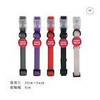 【PUPPYGALLERY公式】オールウェザー防水ハート首輪 M