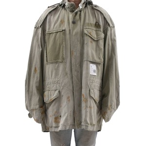 【Maison MIHARA YASUHIRO】DISTRESSED M-65 JACKET