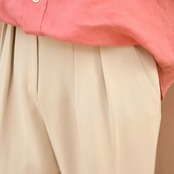 Jones new york drape silhouette 2tuck rayon slacks cream