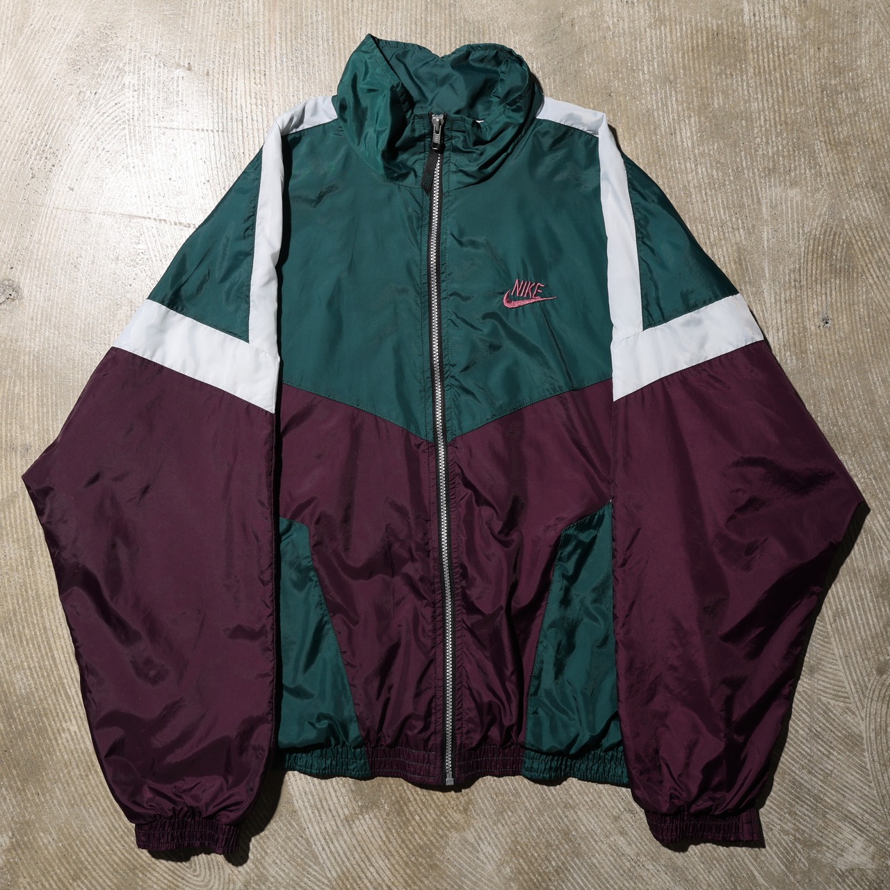 美品 XL 90s NIKE ナイロンジャケット ウインドブレーカー ナイキ