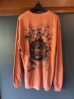 1点物シリーズ GGC GOOD DAY L/S TEE レンガ M