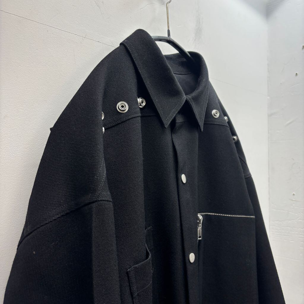 Rick Owens リックオウエンス 25AW OVER SIZED OUTER SHIRT ウール長袖