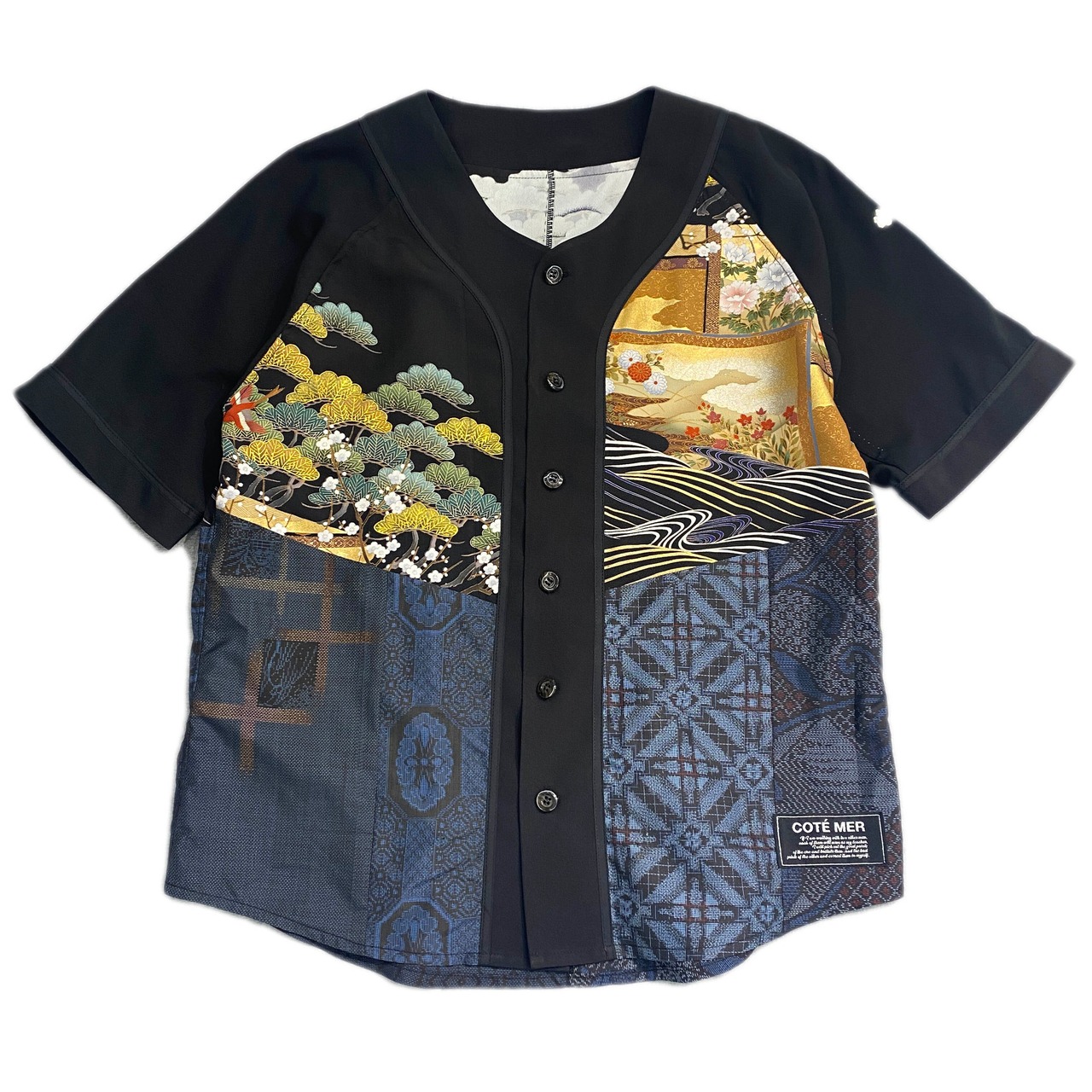 【Shirts75】 KIMONO Baseball shirts