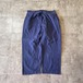 50-60s フランス軍 フレンチワーク コットン ブルー パンツ W37